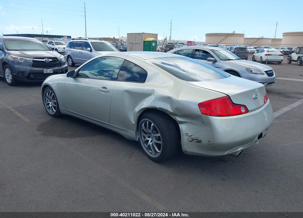 2005 INFINITI G35 VIN: JNKCV54E45M411644