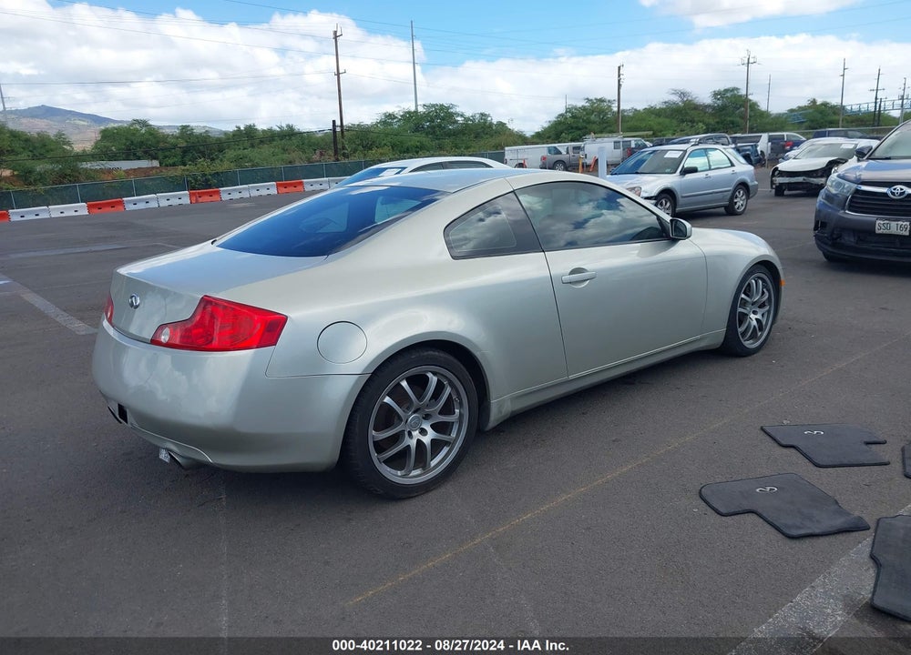 2005 INFINITI G35 VIN: JNKCV54E45M411644