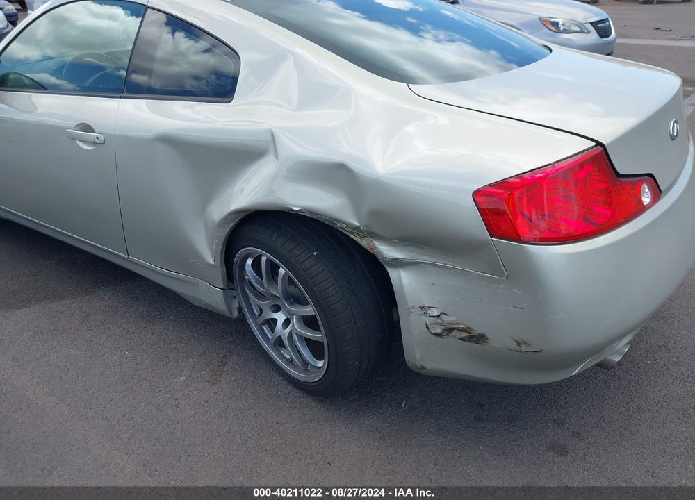 2005 INFINITI G35 VIN: JNKCV54E45M411644