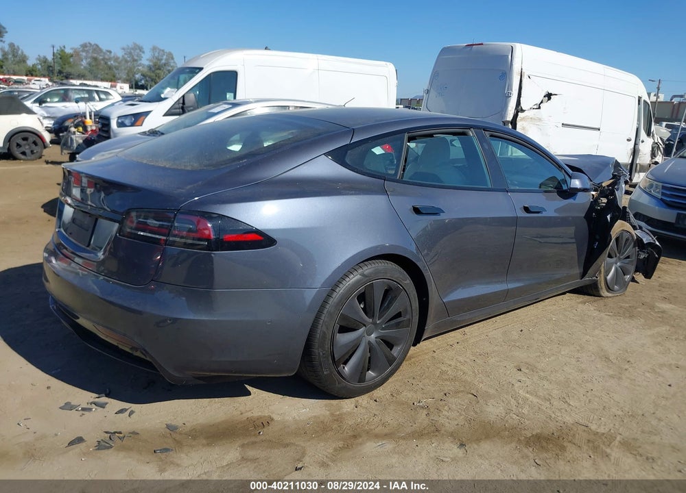 2022 TESLA MODEL S VIN: 5YJSA1E50NF491534