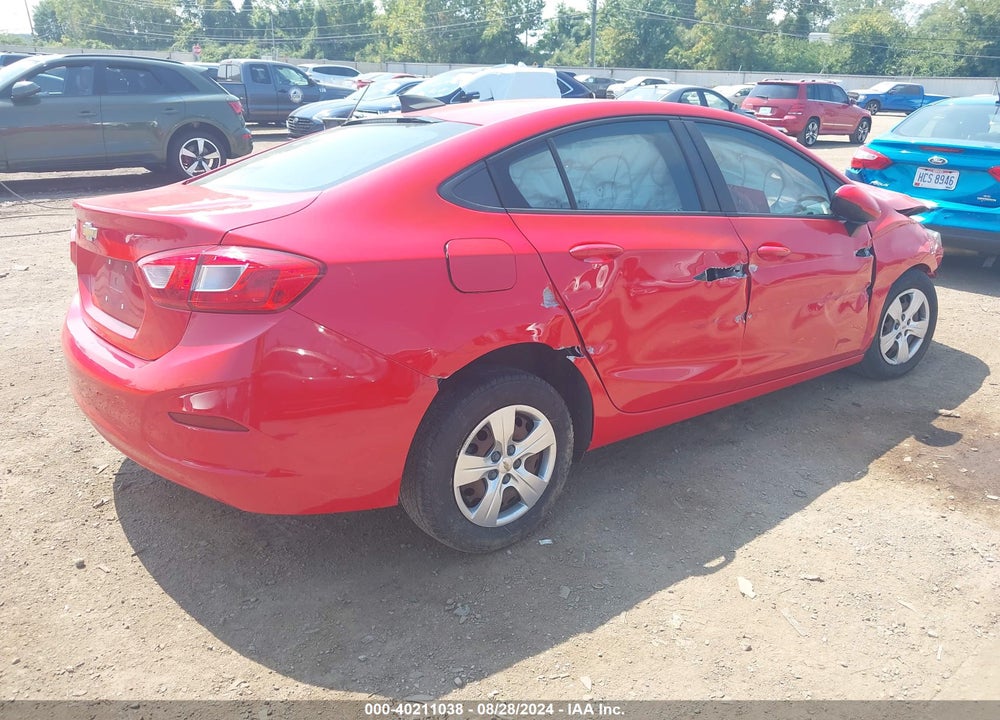 2017 CHEVROLET CRUZE LS AUTO VIN: 1G1BC5SM4H7278327