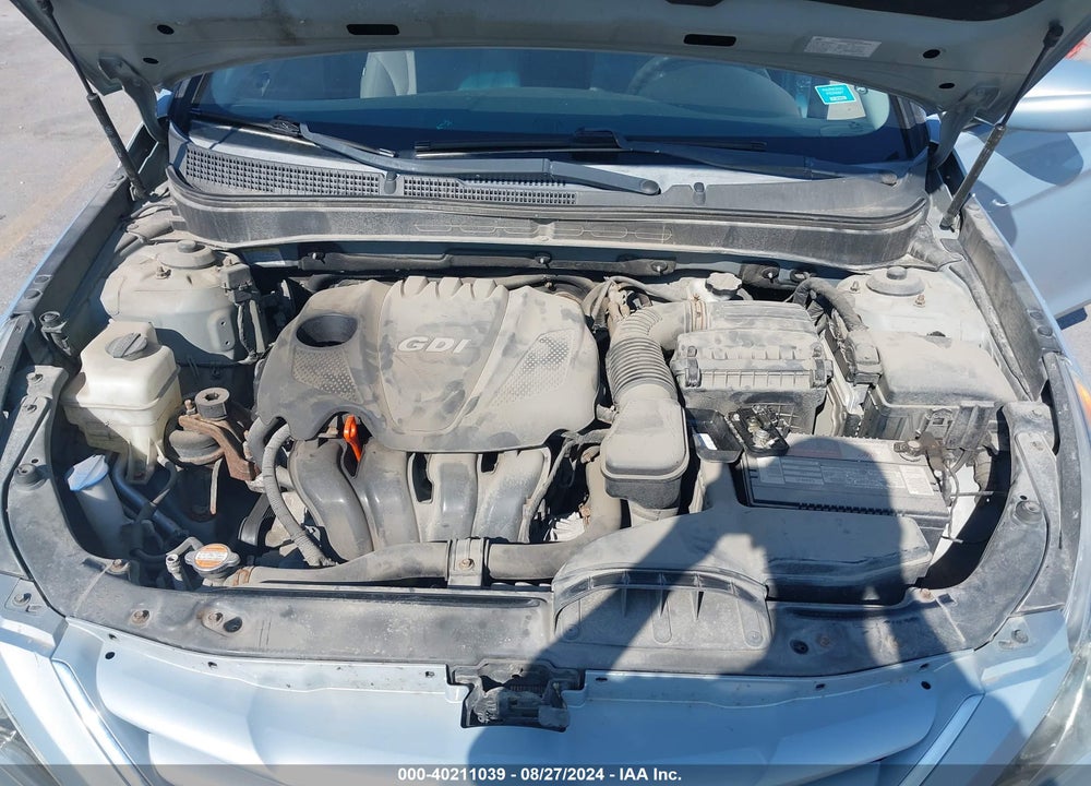 2011 HYUNDAI SONATA GLS VIN: 5NPEB4ACXBH017605