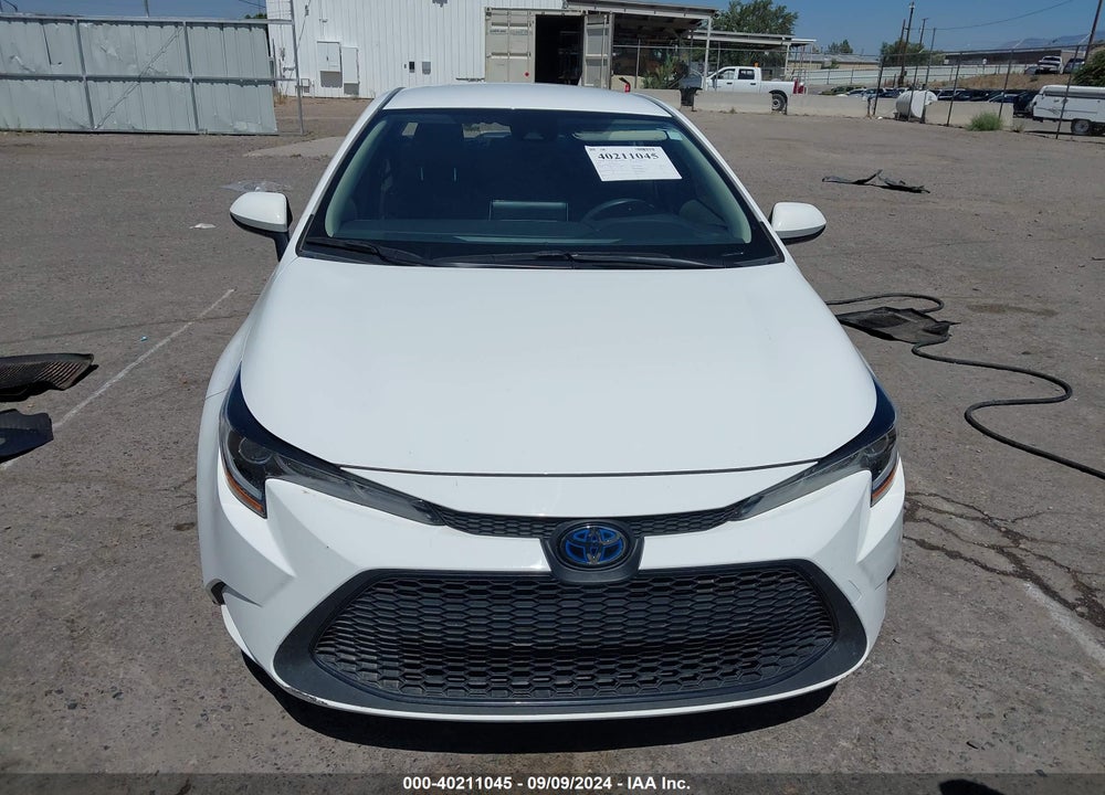 2021 TOYOTA COROLLA HYBRID LE VIN: JTDEAMDE9MJ005245