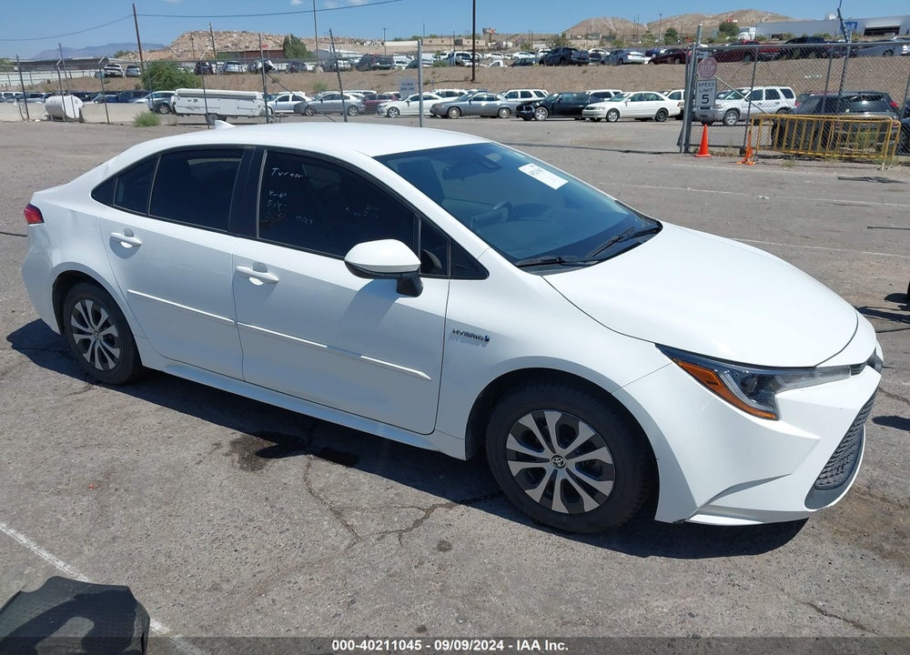 2021 TOYOTA COROLLA HYBRID LE VIN: JTDEAMDE9MJ005245