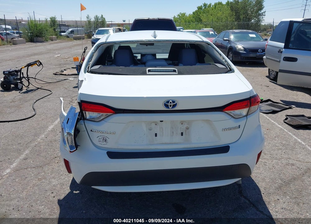 2021 TOYOTA COROLLA HYBRID LE VIN: JTDEAMDE9MJ005245
