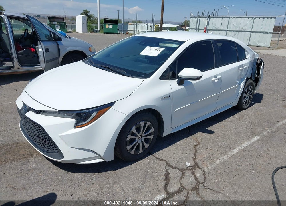 2021 TOYOTA COROLLA HYBRID LE VIN: JTDEAMDE9MJ005245