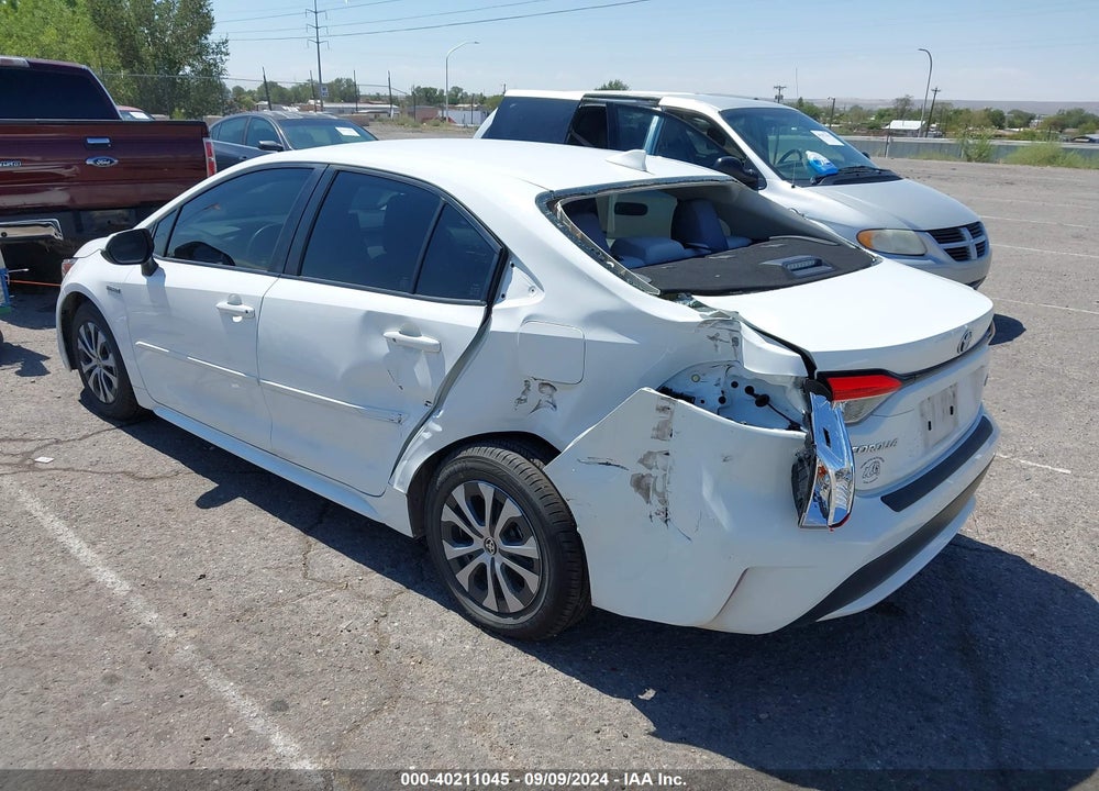 2021 TOYOTA COROLLA HYBRID LE VIN: JTDEAMDE9MJ005245