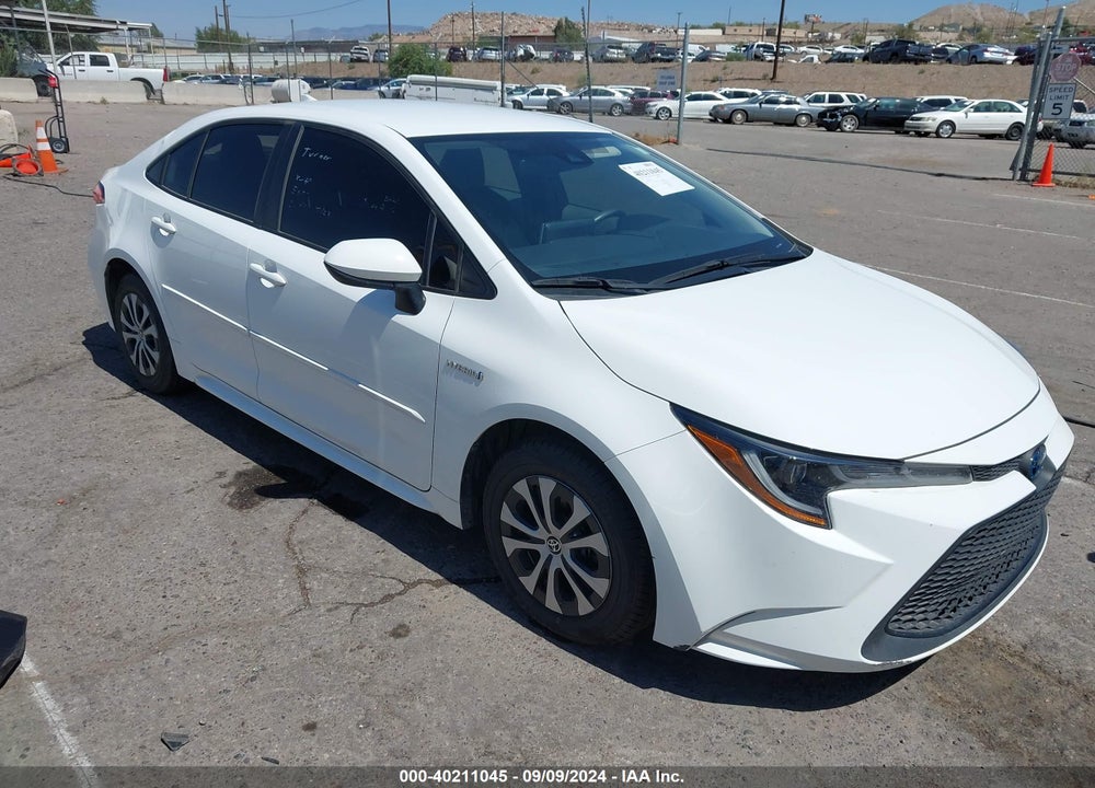 2021 TOYOTA COROLLA HYBRID LE VIN: JTDEAMDE9MJ005245