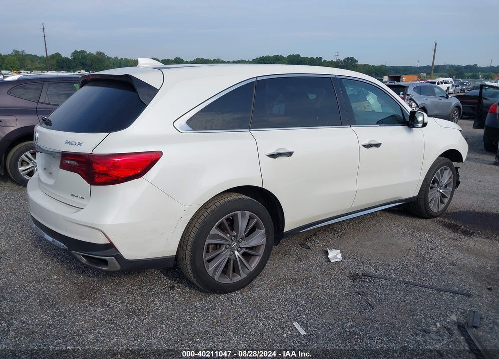 2017 ACURA MDX TECHNOLOGY PACKAGE VIN: 5FRYD4H57HB039985