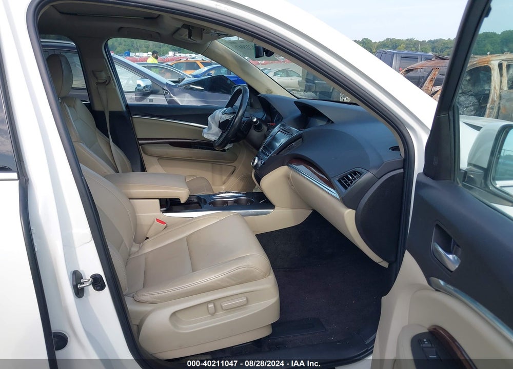 2017 ACURA MDX TECHNOLOGY PACKAGE VIN: 5FRYD4H57HB039985