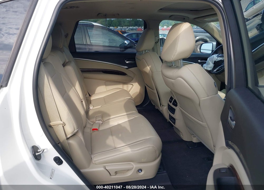 2017 ACURA MDX TECHNOLOGY PACKAGE VIN: 5FRYD4H57HB039985