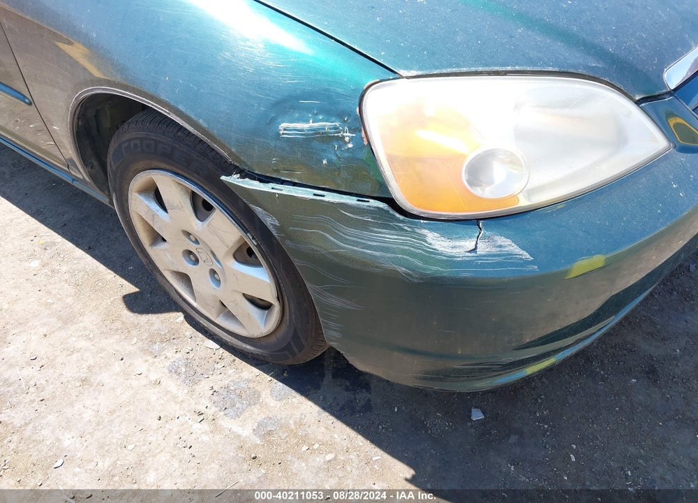 2001 HONDA CIVIC VIN: 2HGES26741H502945
