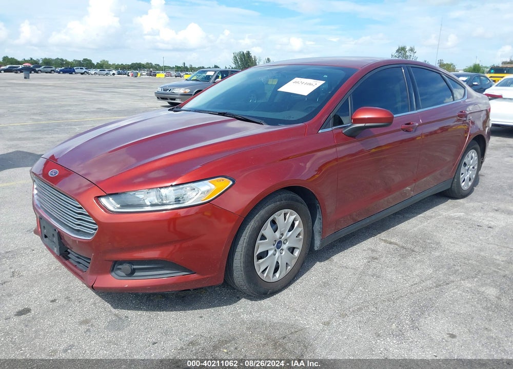 2014 FORD FUSION S VIN: 3FA6P0G79ER366061