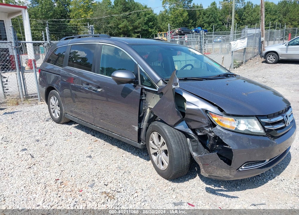 2015 HONDA ODYSSEY EX-L VIN: 5FNRL5H60FB095805