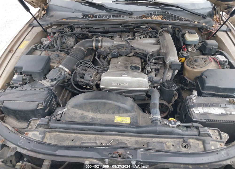 1993 LEXUS SC 300 VIN: JT8JZ31C0P0011674
