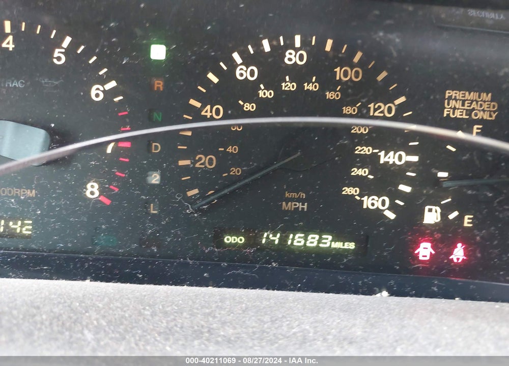 1993 LEXUS SC 300 VIN: JT8JZ31C0P0011674