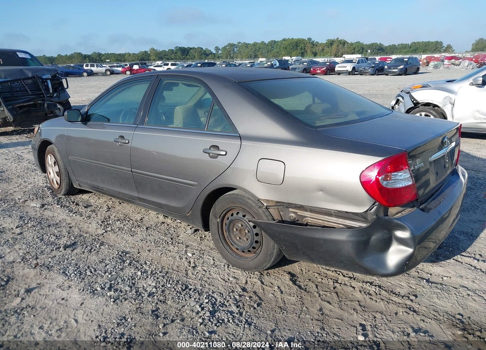 2003 TOYOTA CAMRY LE VIN: 4T1BE32K93U672898