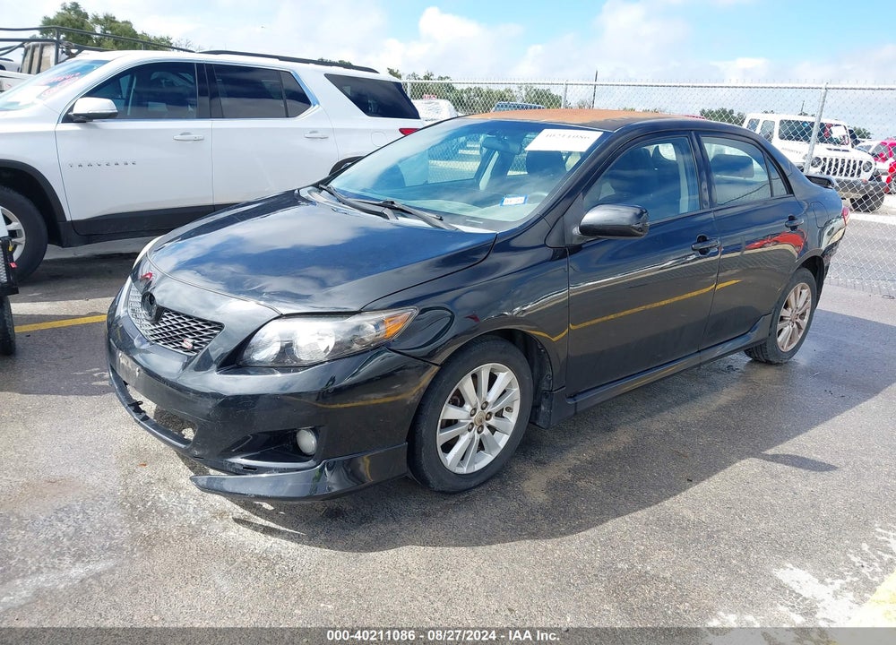 2010 TOYOTA COROLLA S VIN: 2T1BU4EE1AC441846