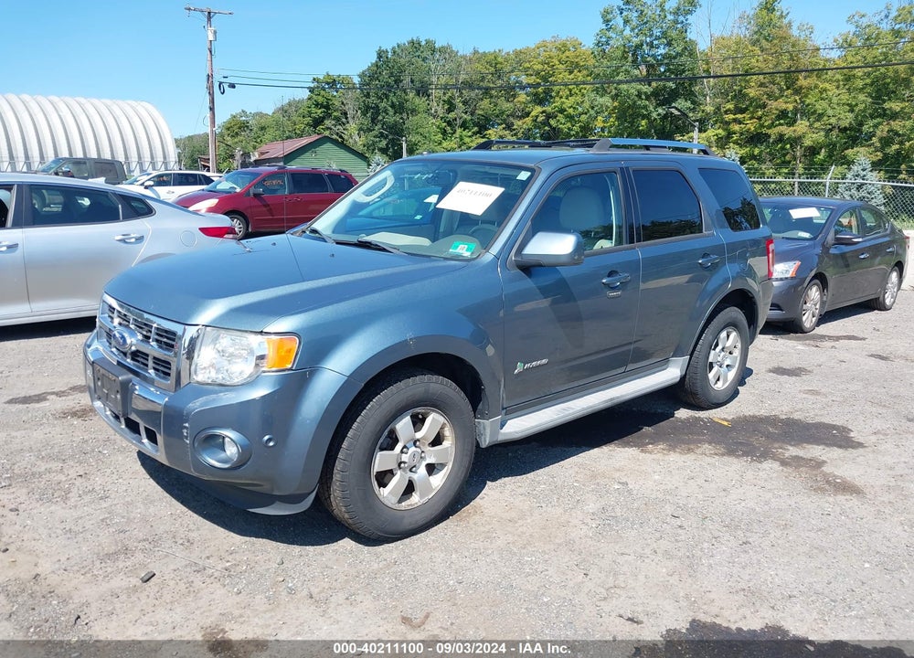 2011 FORD ESCAPE HYBRID VIN: 1FMCU4K3XBKA46860