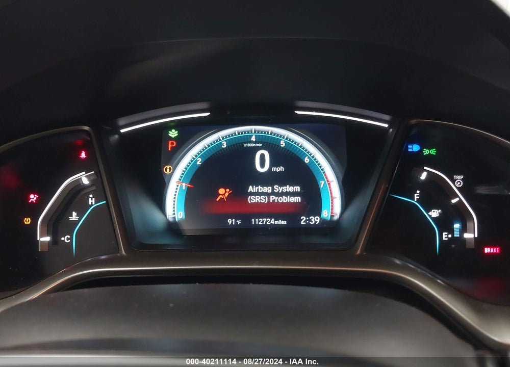 2017 HONDA CIVIC EX VIN: 19XFC2F85HE037316