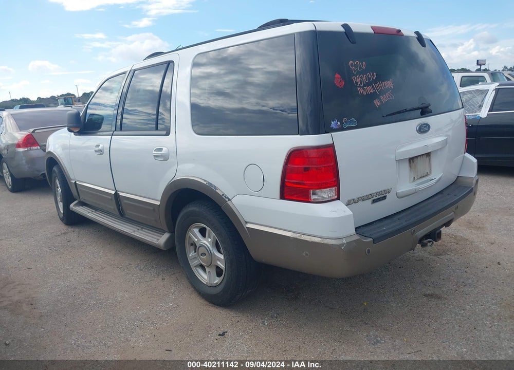 2003 FORD EXPEDITION EDDIE BAUER VIN: 1FMPU17L03LB87036