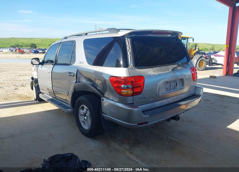 2003 TOYOTA SEQUOIA SR5 V8 VIN: 5TDZT34A33S173919