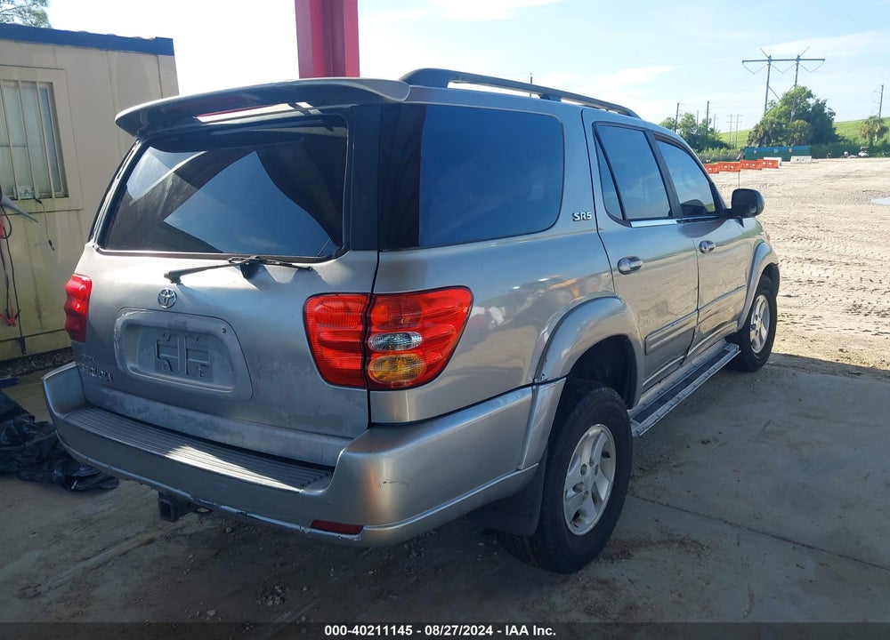 2003 TOYOTA SEQUOIA SR5 V8 VIN: 5TDZT34A33S173919