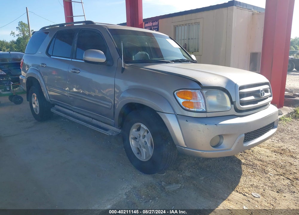 2003 TOYOTA SEQUOIA SR5 V8 VIN: 5TDZT34A33S173919