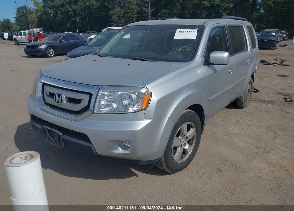 2011 HONDA PILOT EX VIN: 5FNYF4H43BB054882