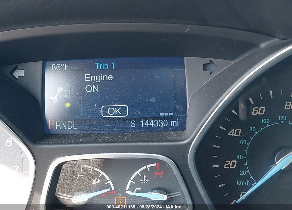 2014 FORD FOCUS SE VIN: 1FADP3K22EL345121