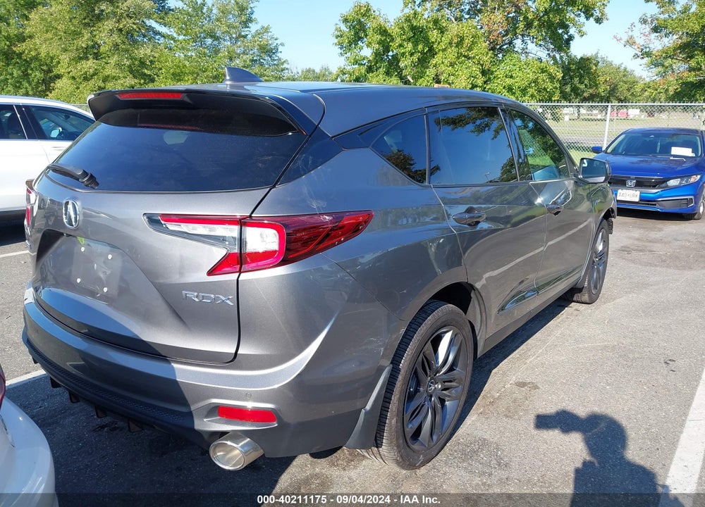 2022 ACURA RDX A-SPEC PACKAGE VIN: 5J8TC1H60NL000641
