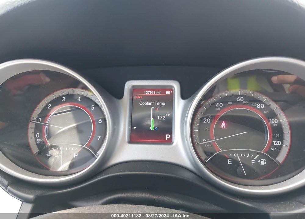 2013 DODGE JOURNEY VIN: 3C4PDCBG7DT541165