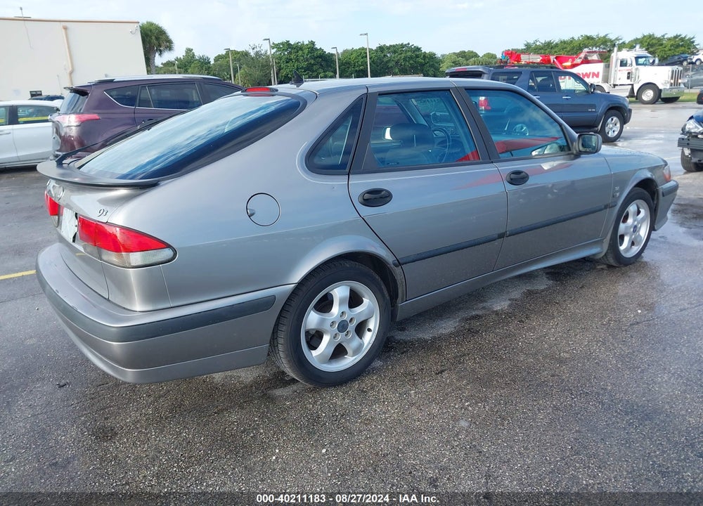2001 SAAB 9-3 SE VIN: YS3DF55K112054185