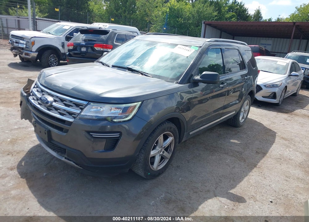 2018 FORD EXPLORER XLT VIN: 1FM5K7D87JGB89095