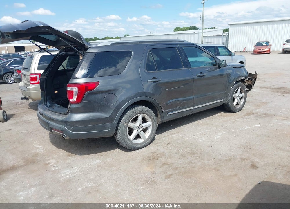 2018 FORD EXPLORER XLT VIN: 1FM5K7D87JGB89095