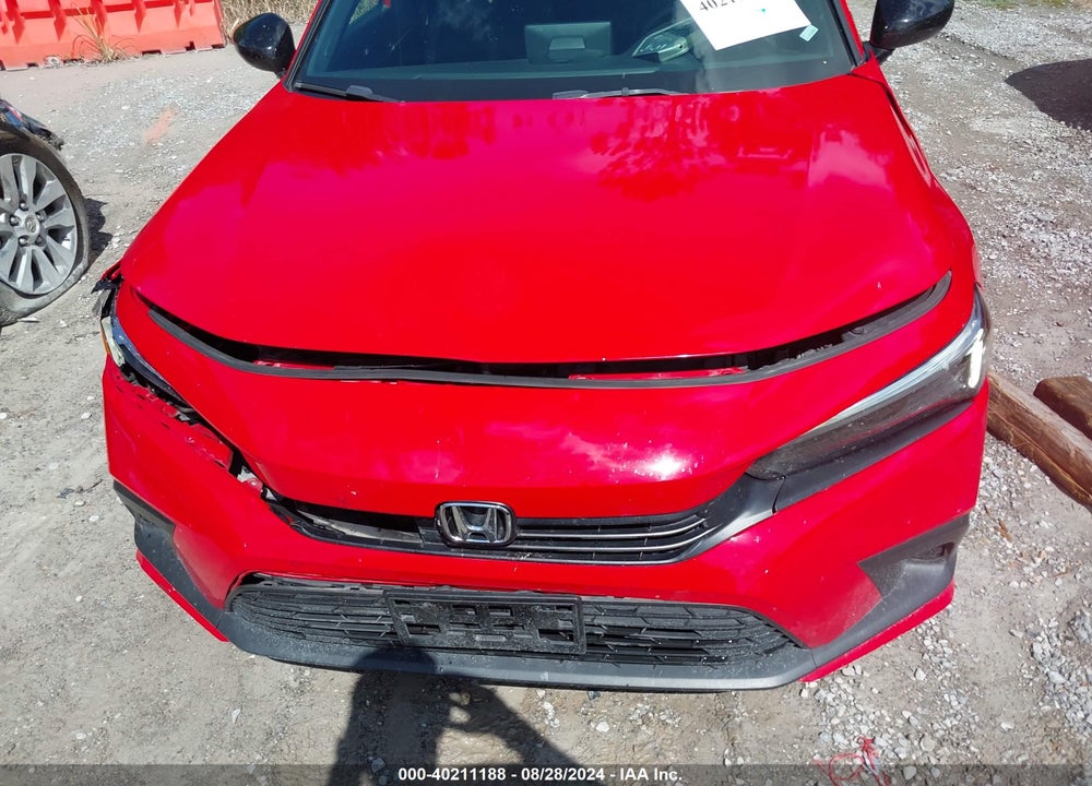 2022 HONDA CIVIC SPORT VIN: 2HGFE2F51NH584925