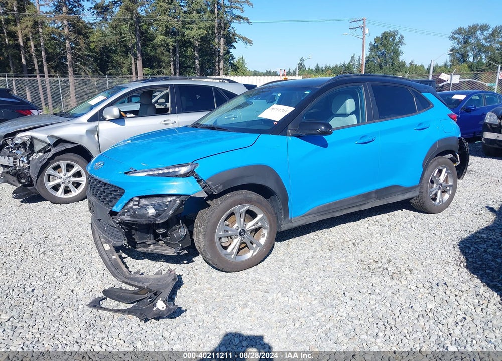 2023 HYUNDAI KONA SEL VIN: KM8K6CAB0PU948292