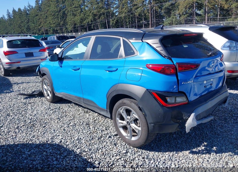 2023 HYUNDAI KONA SEL VIN: KM8K6CAB0PU948292