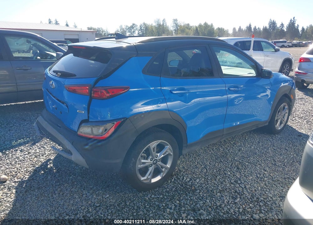 2023 HYUNDAI KONA SEL VIN: KM8K6CAB0PU948292