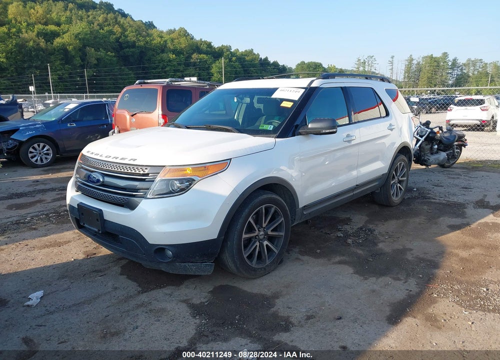 2015 FORD EXPLORER XLT VIN: 1FM5K8D87FGA30817