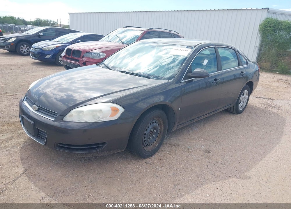 2008 CHEVROLET IMPALA LS VIN: 2G1WB58K981303262