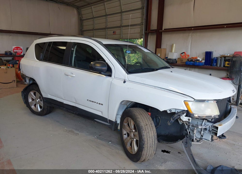 2013 JEEP COMPASS SPORT VIN: 1C4NJDBB4DD221690