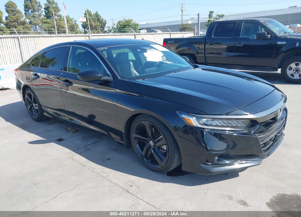 2021 HONDA ACCORD SPORT 2.0T VIN: 1HGCV2F34MA016425