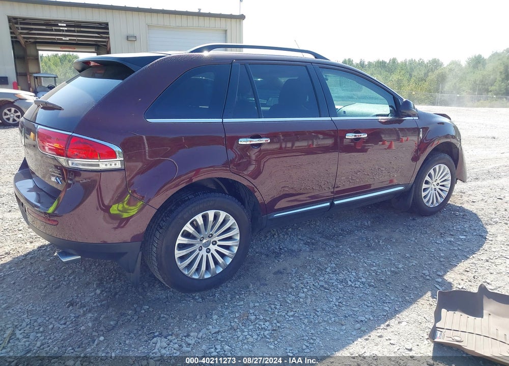 2012 LINCOLN MKX VIN: 2LMDJ6JK7CBL13082