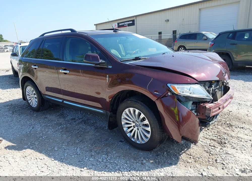 2012 LINCOLN MKX VIN: 2LMDJ6JK7CBL13082