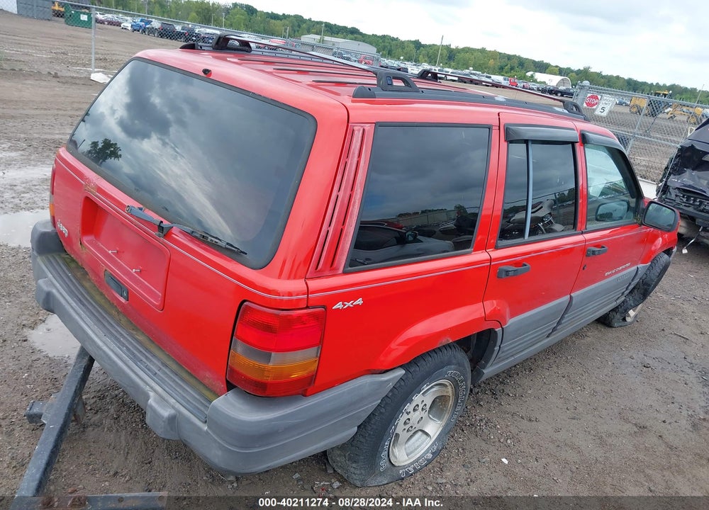 1997 JEEP GRAND CHEROKEE VIN: 1J4GZ58S2VC655557
