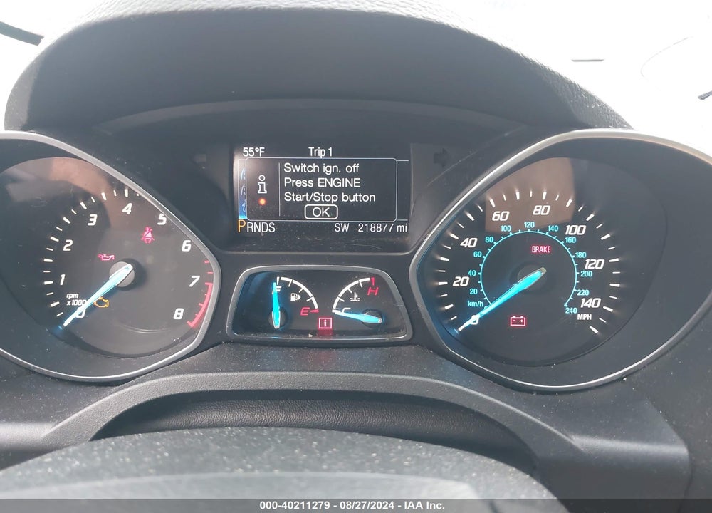 2014 FORD ESCAPE TITANIUM VIN: 1FMCU9J90EUA15435