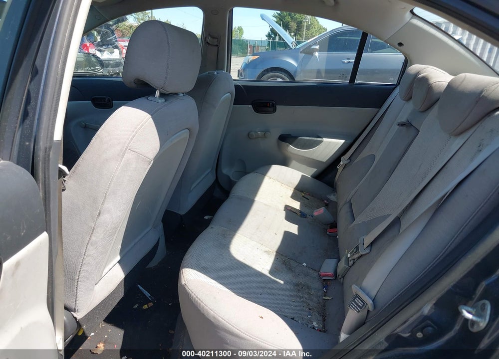 2009 HYUNDAI ACCENT GLS VIN: KMHCM46C69U321357