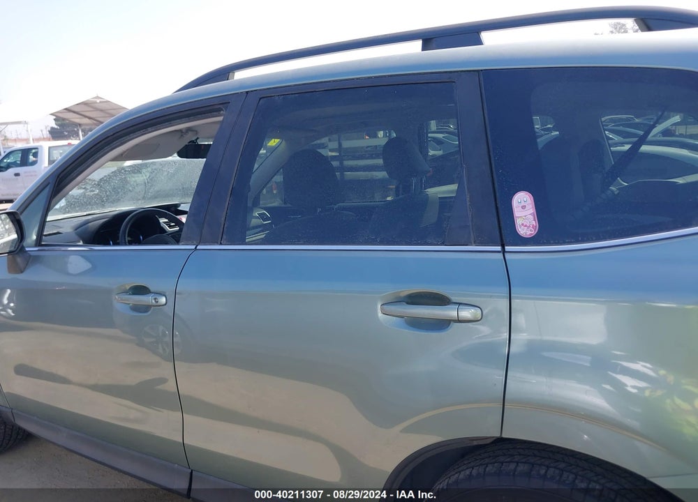 2018 SUBARU FORESTER 2.5I LIMITED VIN: JF2SJAJC0JH573554