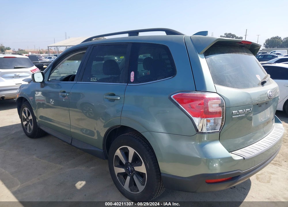 2018 SUBARU FORESTER 2.5I LIMITED VIN: JF2SJAJC0JH573554